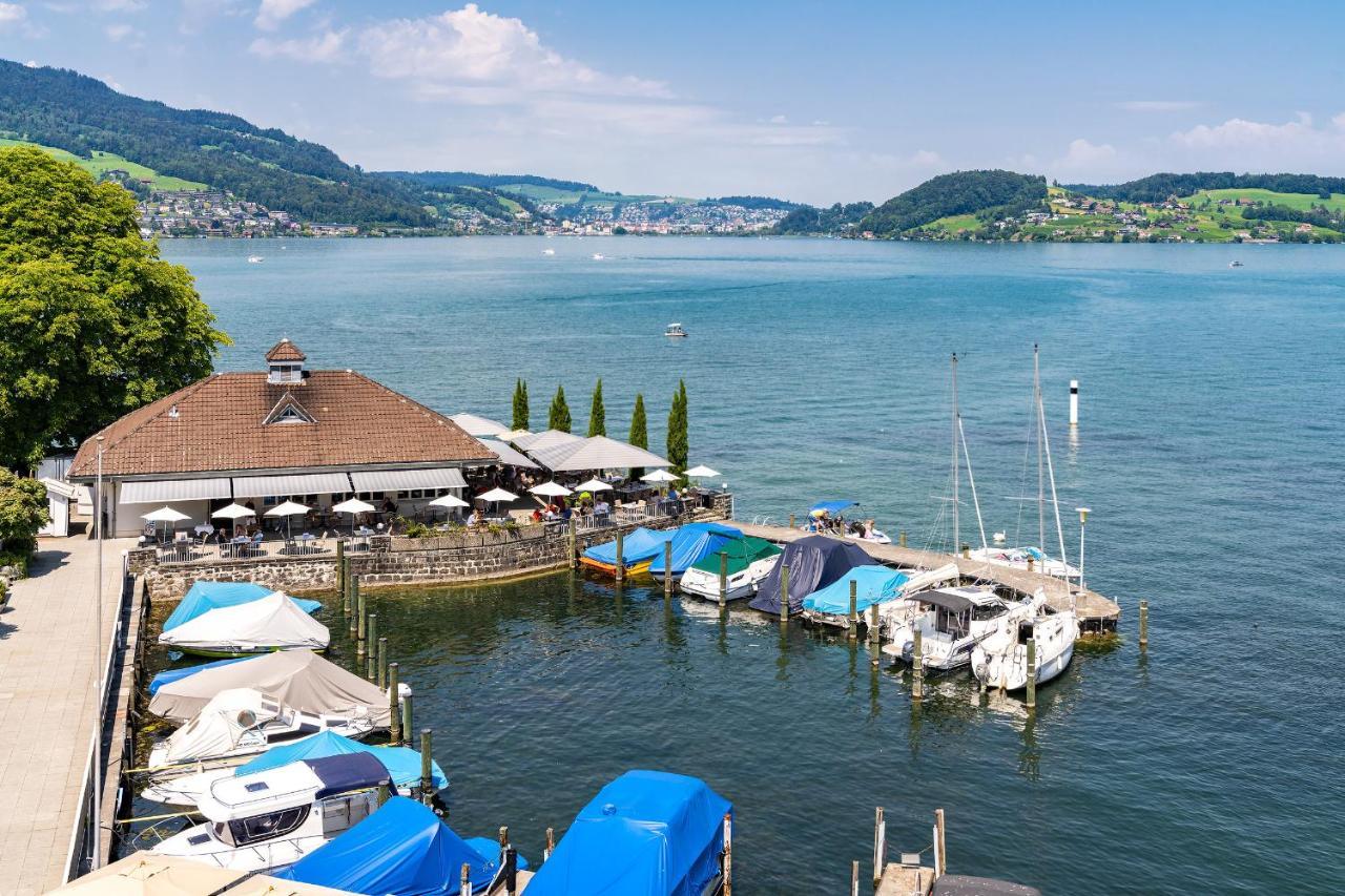 Hotel Winkelried Am See Stansstad Eksteriør bilde