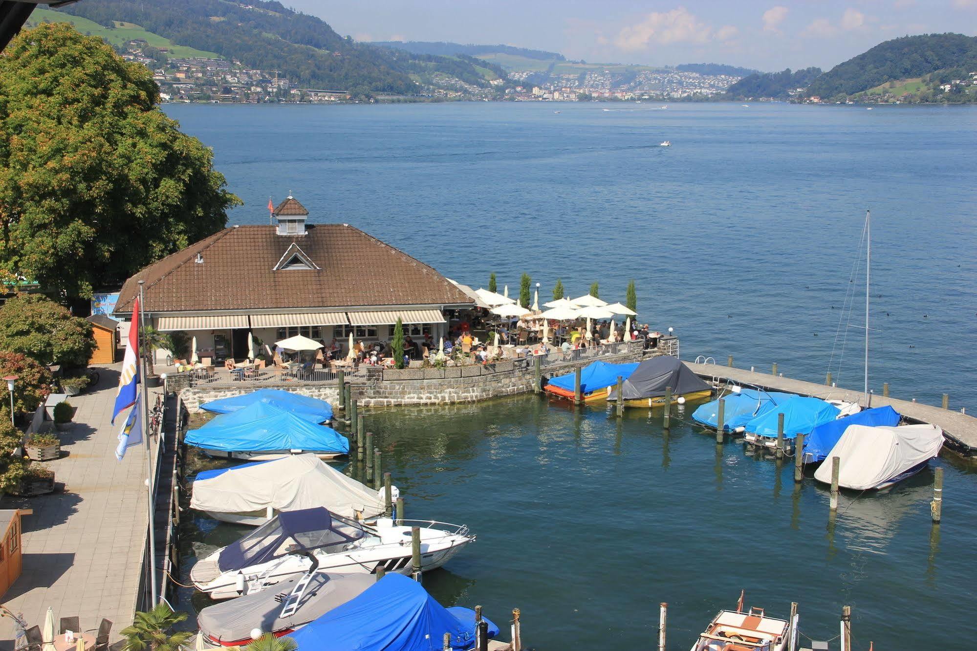 Hotel Winkelried Am See Stansstad Eksteriør bilde